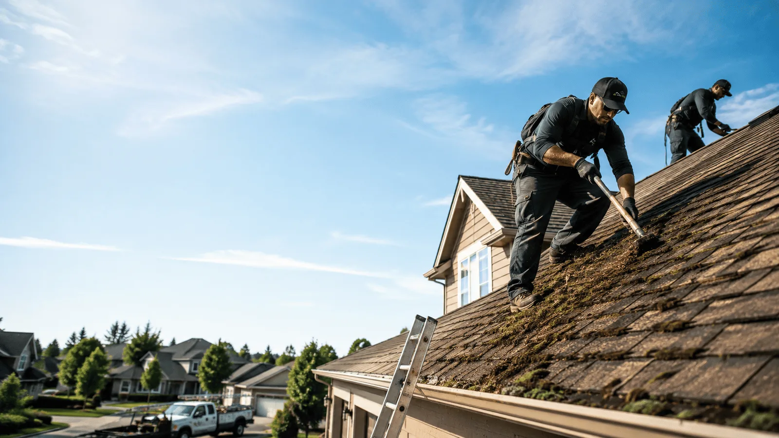 Roof Moss Removal in Teterboro, NJ near me